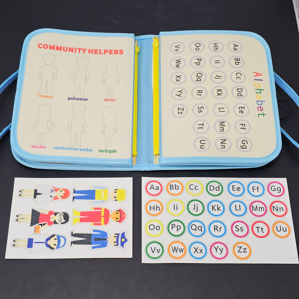 Busy Bag Book for Kids – Interactive Activity Learning Toy | Bacha Toys