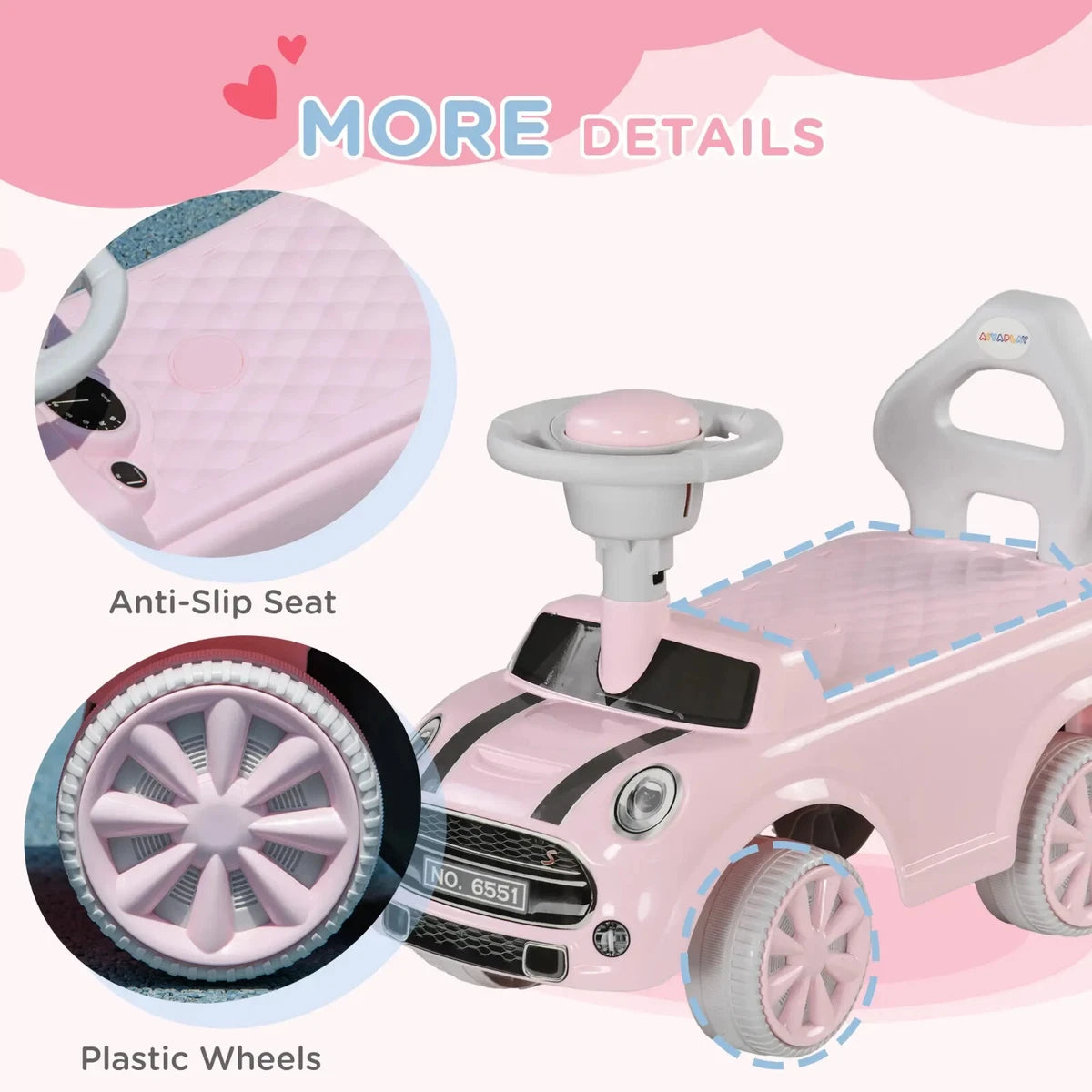 Luxury Push Car for Toddlers – Bacha Toys