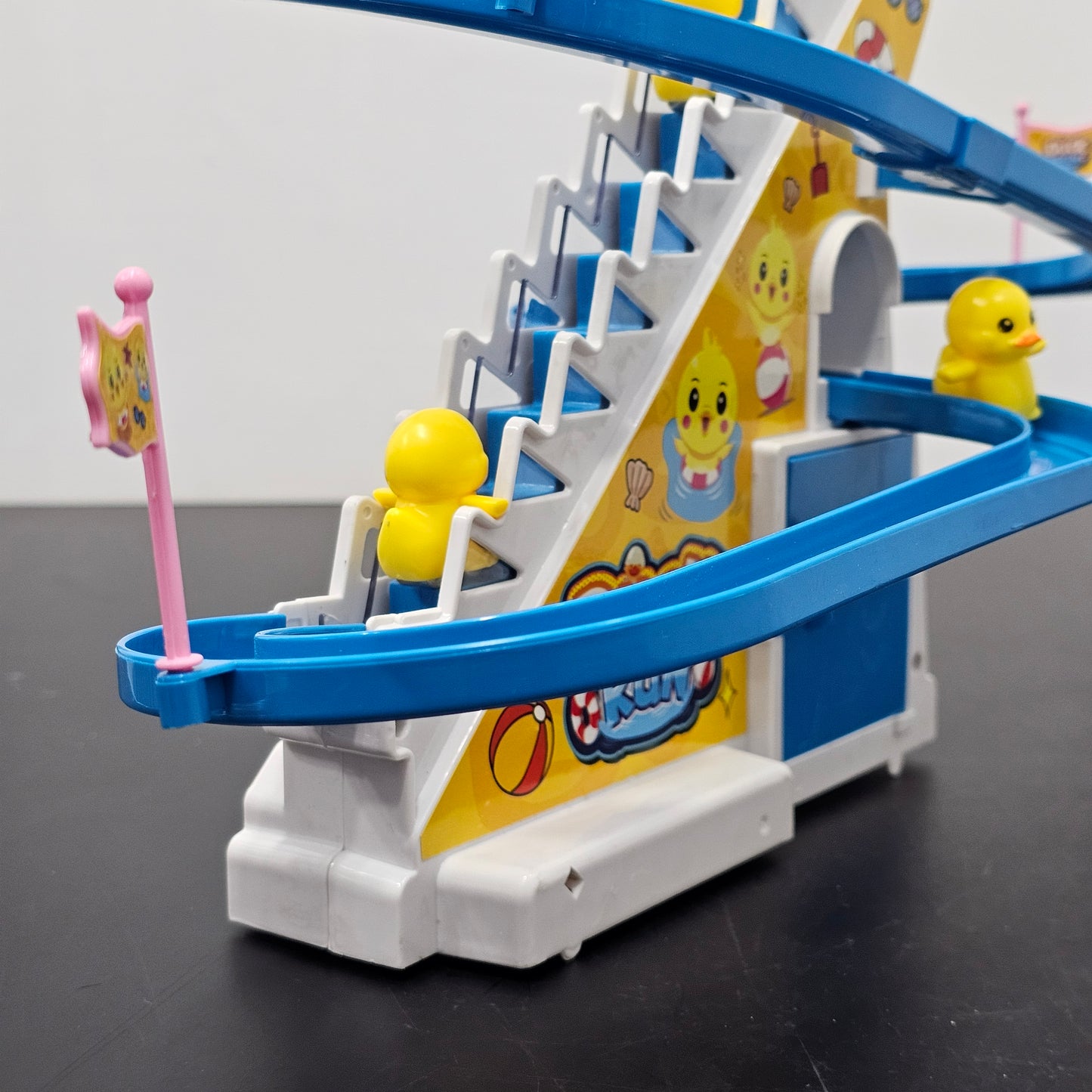 Duck Shape Slide Track Toy – With Lights & Music | Bacha Toys