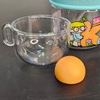 500ml Kids Water Bottle with Cup – Portable & Practical