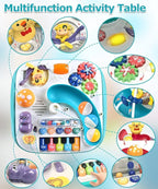 Musical Activity Table – Piano, Lights & Rolling Ball Fun - Bacha Toys