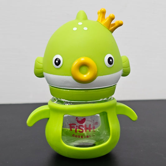 Baby Glass Feeder Green 60ml – Safe, Compact & Comfortable | Bacha Toys