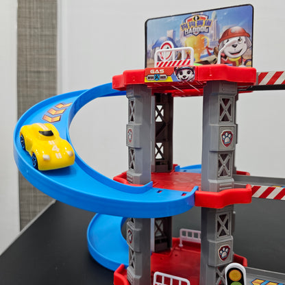 Parking Racing 75 Pcs Track Parking with 3 Cars – Bacha Toys