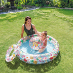 Intex Stargaze Pool Set – Kids Inflatable Pool with Ball & Ring (48” x 10”) #59460