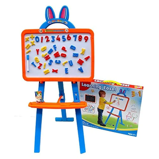 Learning Easel Writing Board – 2 in 1 Educational Fun for Kids - Bacha Toys