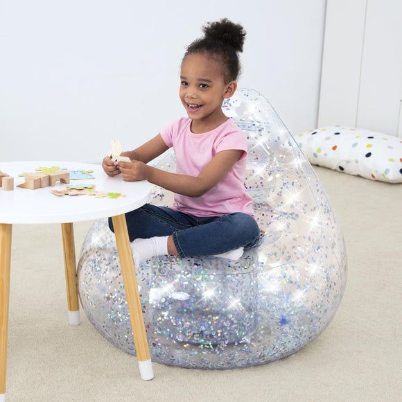 Bestway Glitter Dream Airchair Fox – 72 x 72 x 64 cm | Bacha Toys