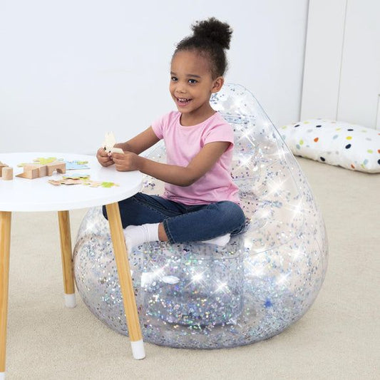 Bestway Glitter Dream Airchair Fox – 72 x 72 x 64 cm | Bacha Toys