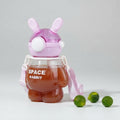 800ml Space Rabbit Bunny Water Bottle – Cute Kids Bottle