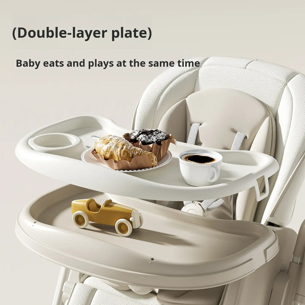 Kidilo 2-in-1 Electric Baby Swing & High Chair | Bacha Toys