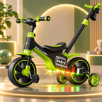 Kids Ride-On Tricycle Convertible Bicycle #XBL1688