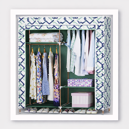 EasyFit Storage Wardrobe 110×48×175cm (+2) | Bacha Toys