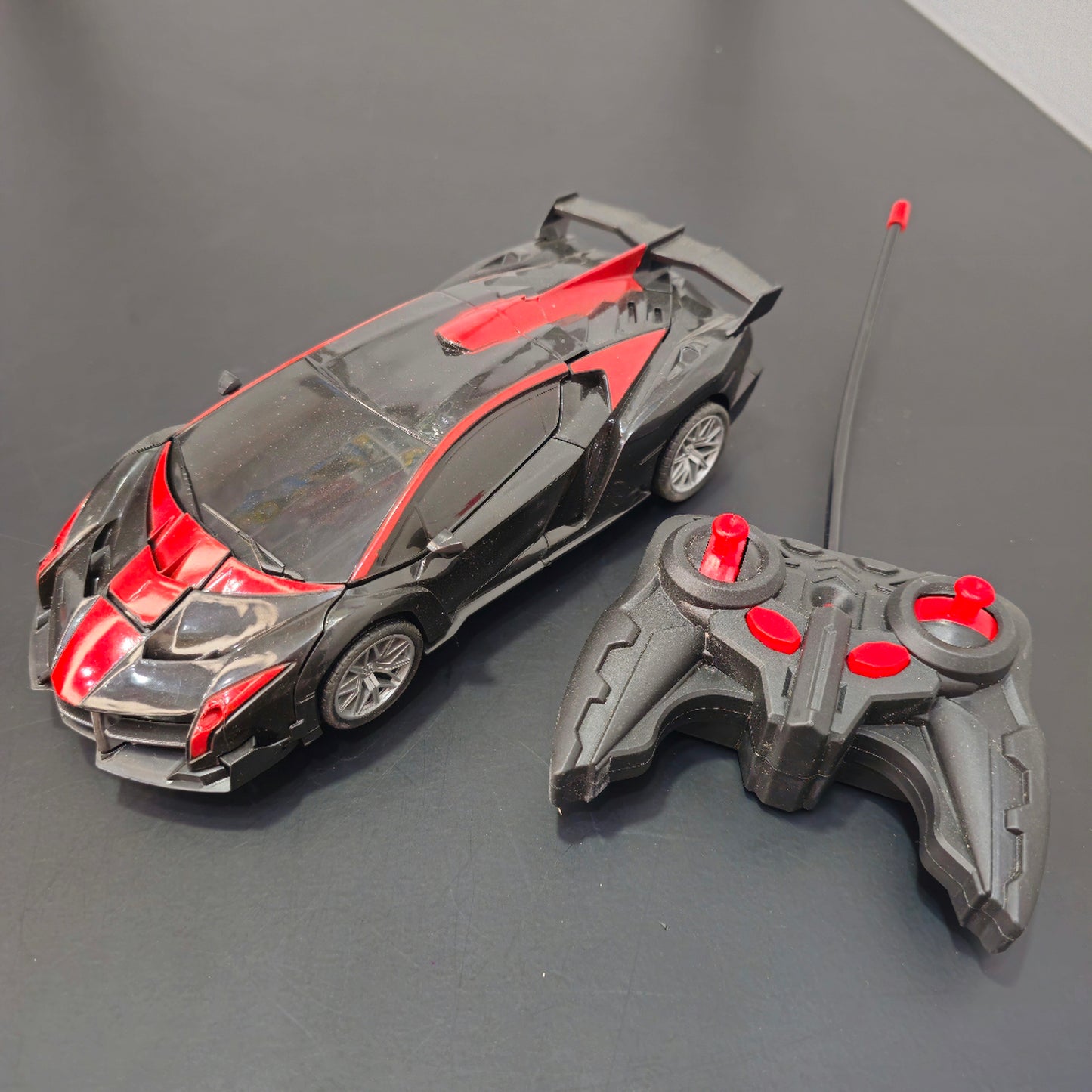 1:18 Scale Power Remote Control Robot Car – Light & Deformation Action | Bacha Toys