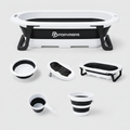 5-in-1 Foldable Baby Bath Set – Smart Temperature Bathtub with Complete Accessories