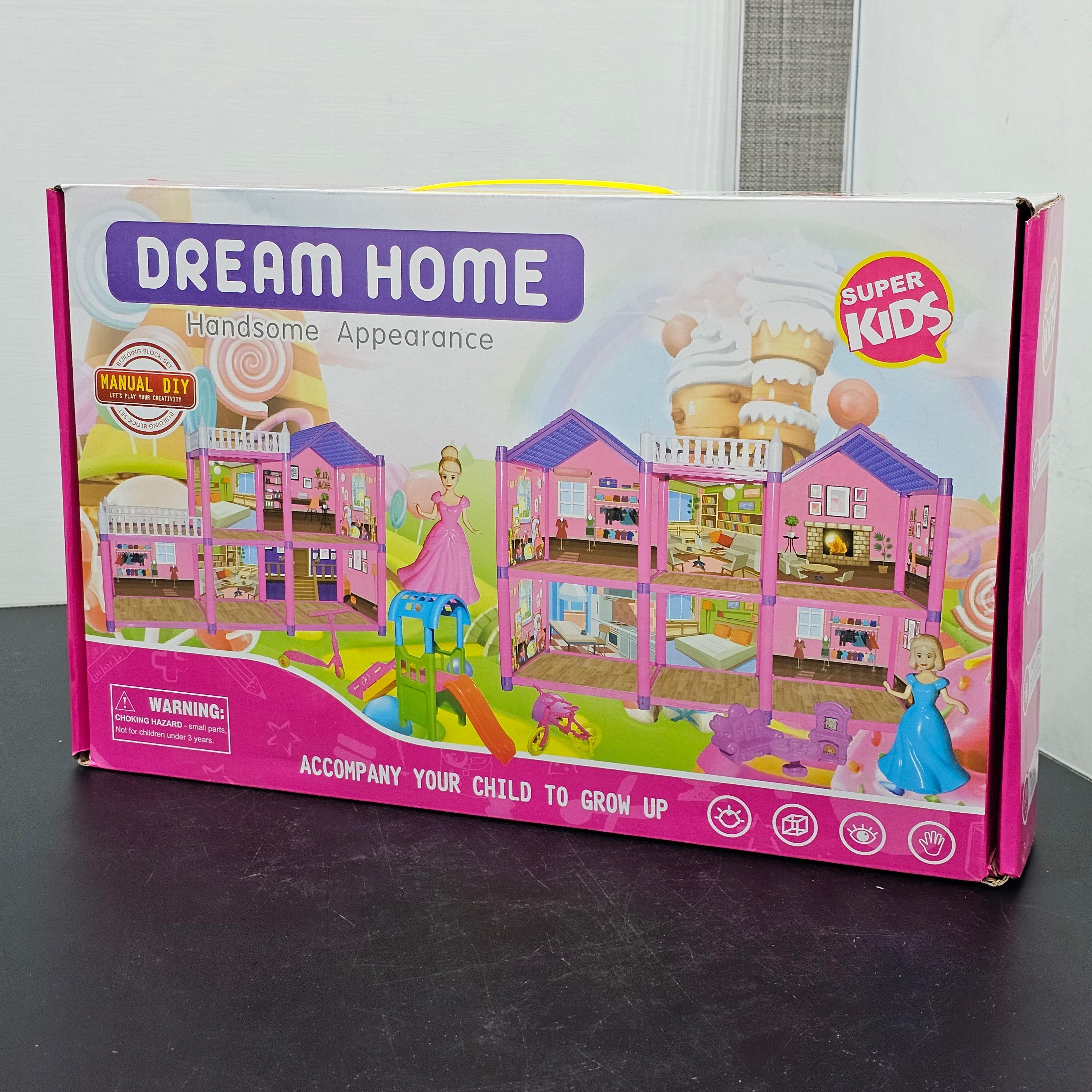 Dream Home Super Kids Doll House – Model 379-11 | Bacha Toys