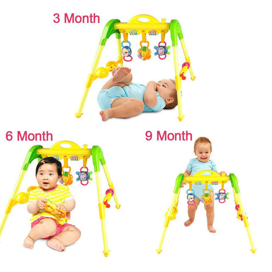 Baby Body Building Frame with Rattles – Fun & Developmental Play Gym | Bacha Toys