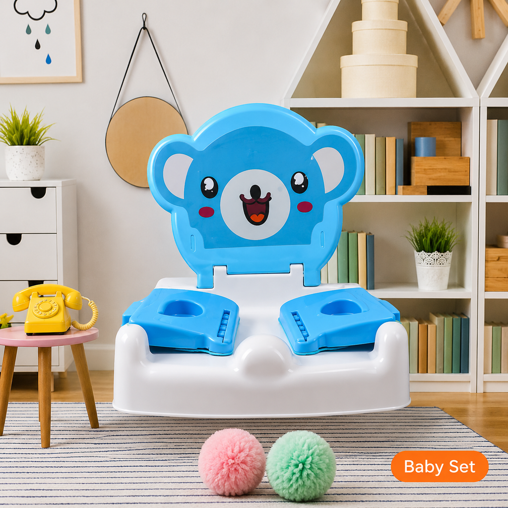 Baby Booster Seat – Height Adjustable Foldable Feeding Seat