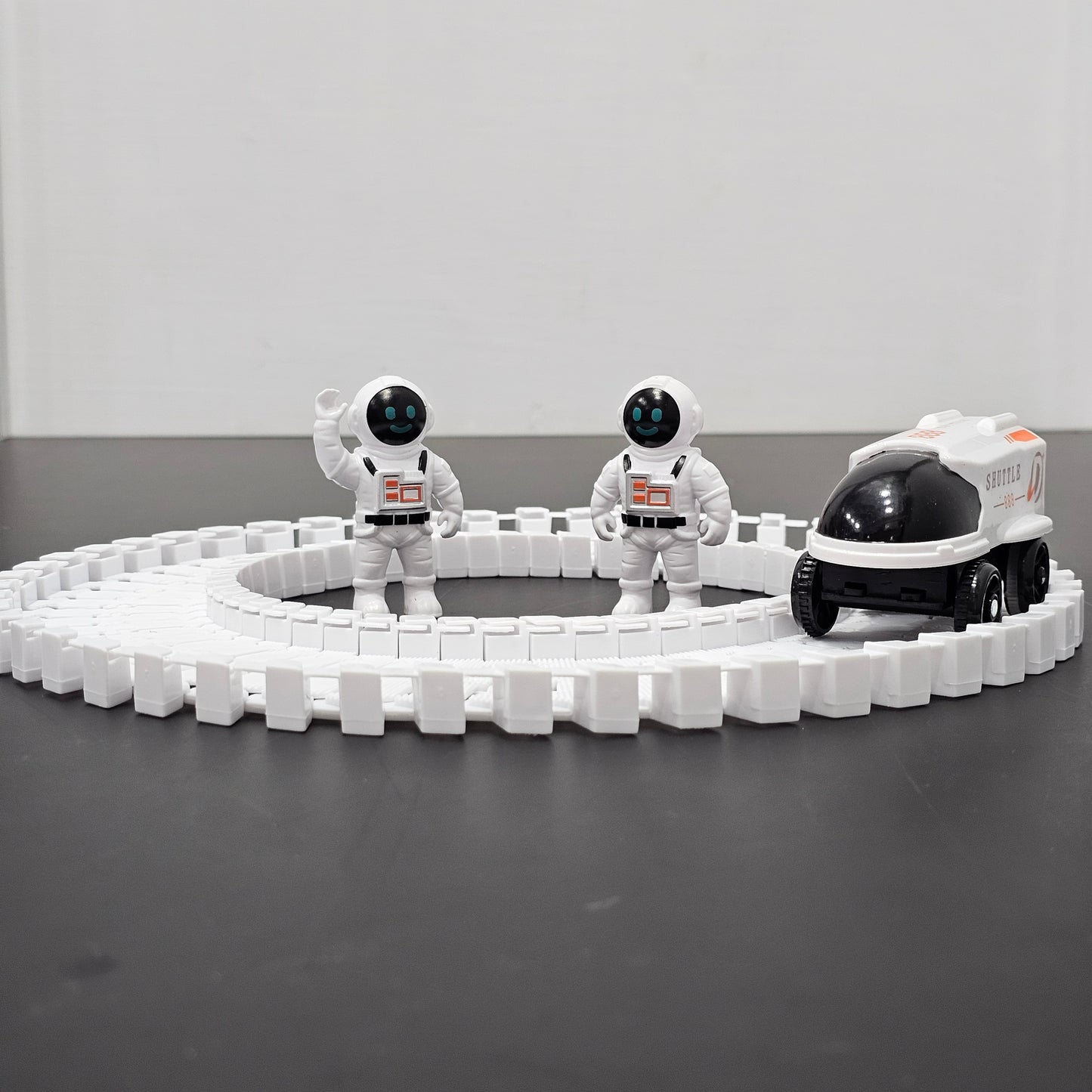 Space Track Train Set | Light, Sound & Endless Track Adventure - Bacha Toys