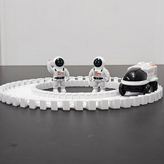Space Track Train Set | Light, Sound & Endless Track Adventure - Bacha Toys