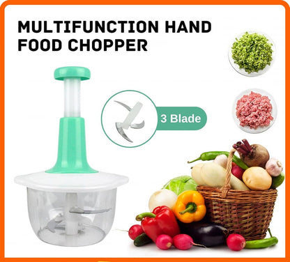 Hand Pat Good Eater – 1.5L Multifunction Manual Food Chopper & Baby Food Maker | Bacha Toys