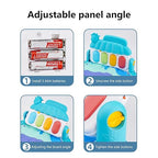 Happier 3 in 1 Piano Fitness Rack Play Gym for Babies | Bacha Toys