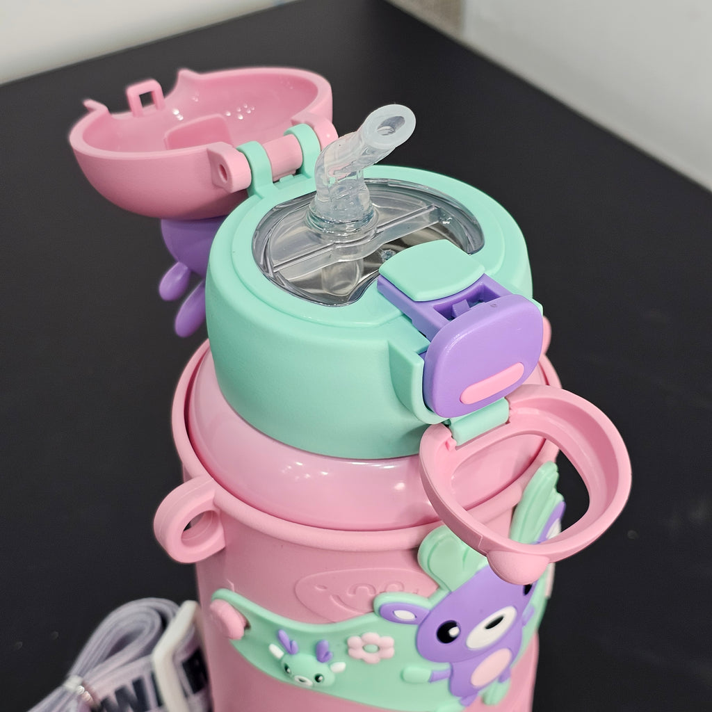 Hot & Cold Water Bottle 450ml – Insulated Thermal Flask