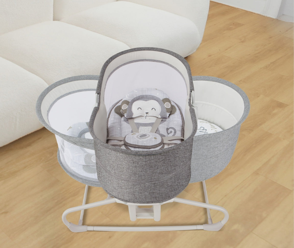 Mastela 4-in-1 Deluxe Multi-Functional Bassinet Swing – Bacha Toys
