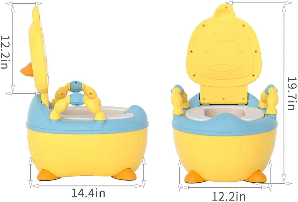 Duck Shape Baby Potty Trainer – Bacha Toys