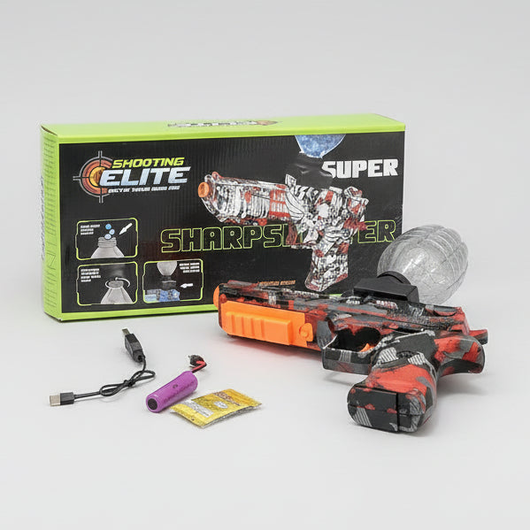 Shooting Elite Electric Water Bomb Gun – Super Sharp Shooter | Bacha Toys