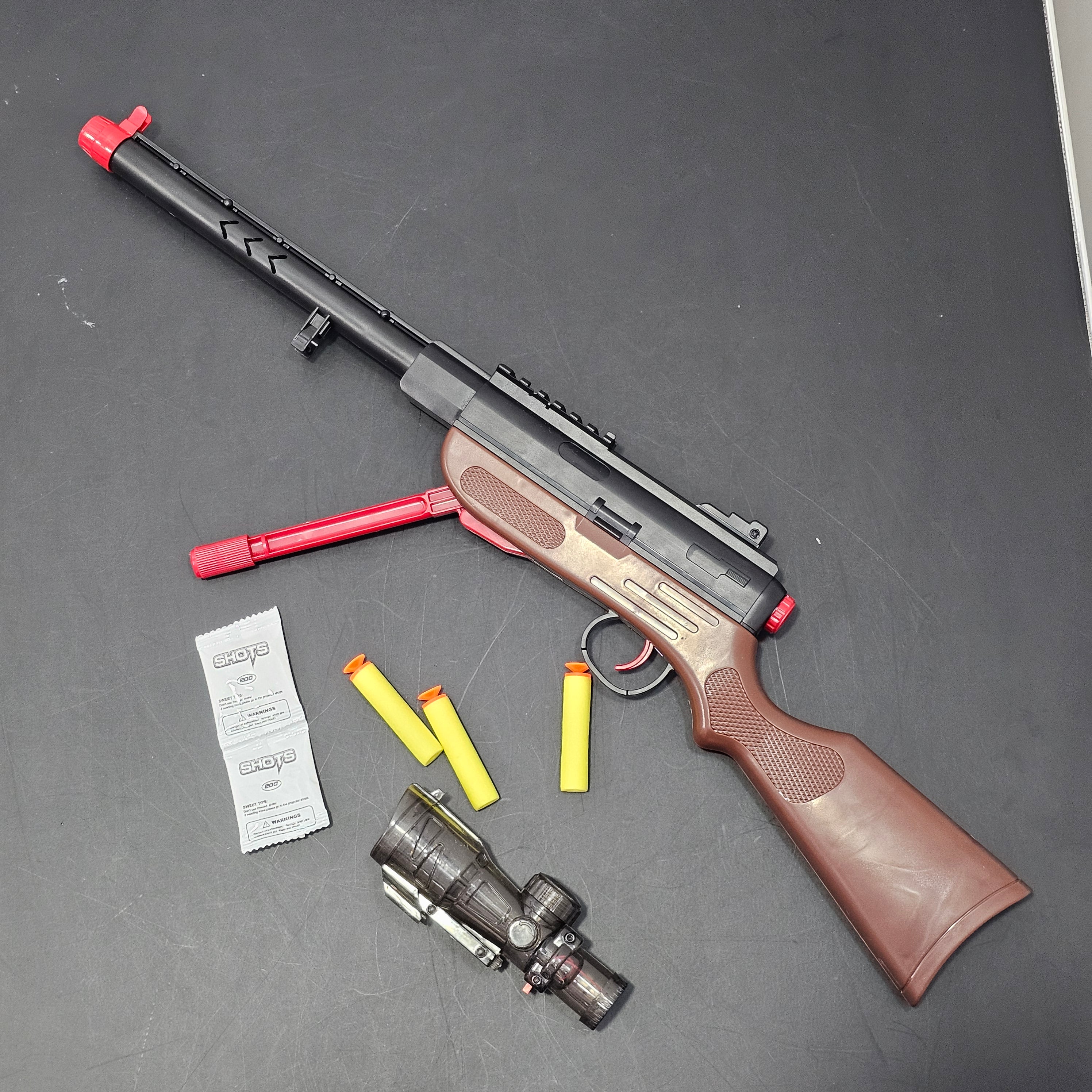 Dual-Use Soft Shot Toy Gun – Safe & Exciting Long-Distance Shooting | Bacha Toys