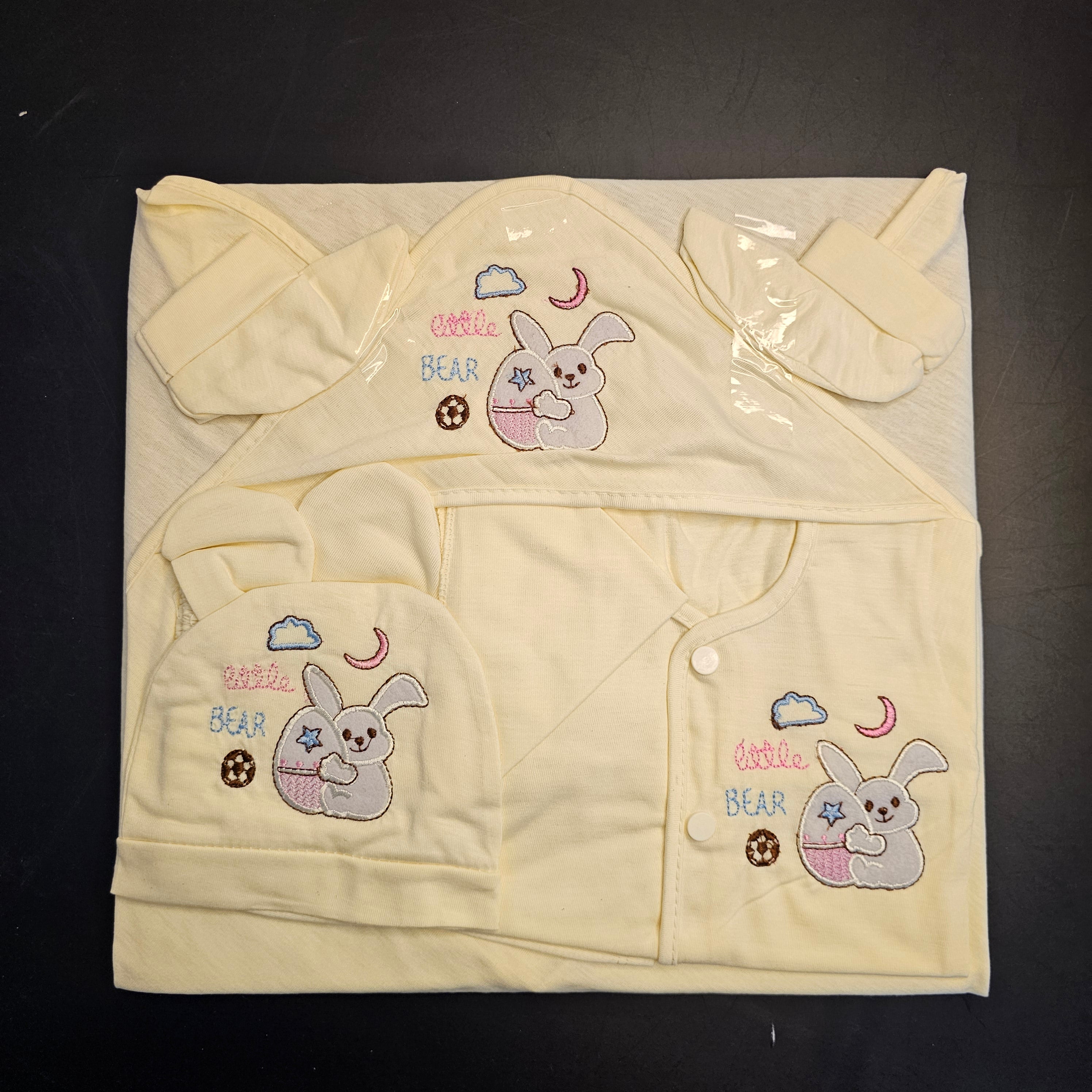 Little Bear Baby Dress Set – Newborn Baby Clothes | Bacha Toys