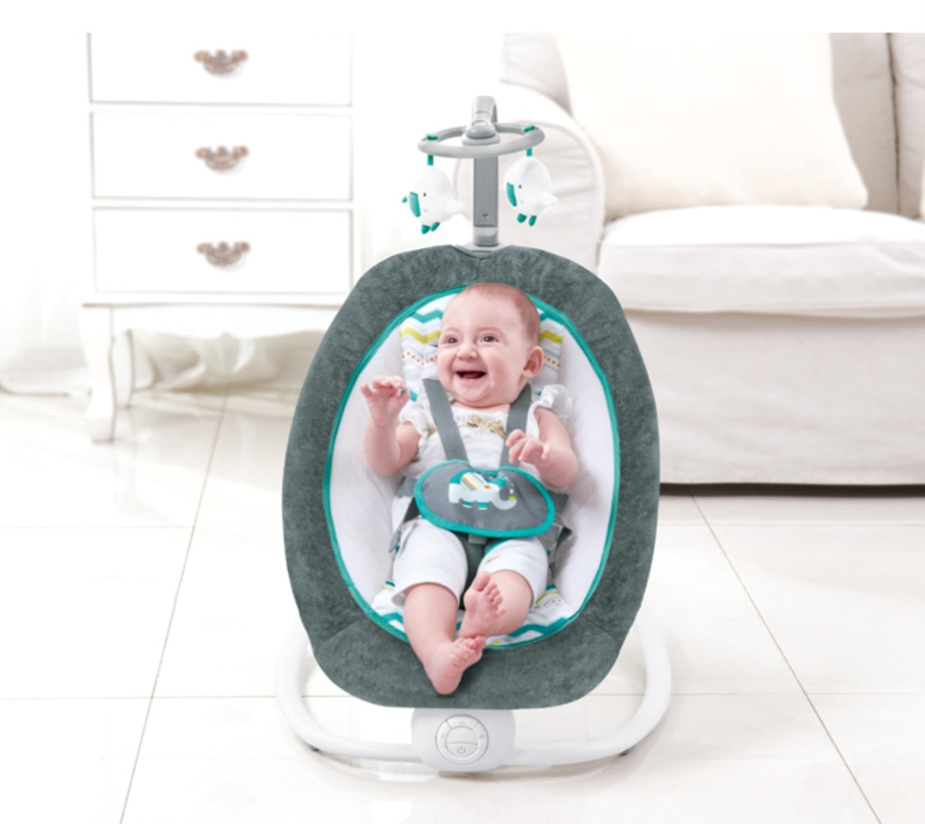 Mastela Fold-Up Rocker – Melodies & Soothe Bouncer | Bacha Toys