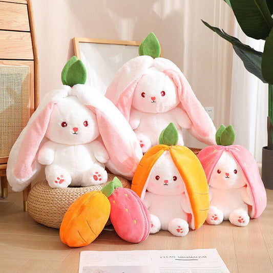 Adorable Cute Bunny Plush Toy & Pillow | Soft Cuddle Buddy for Kids – Bacha Toys